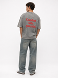 Potential Washed Oversized T-Shirt Gray