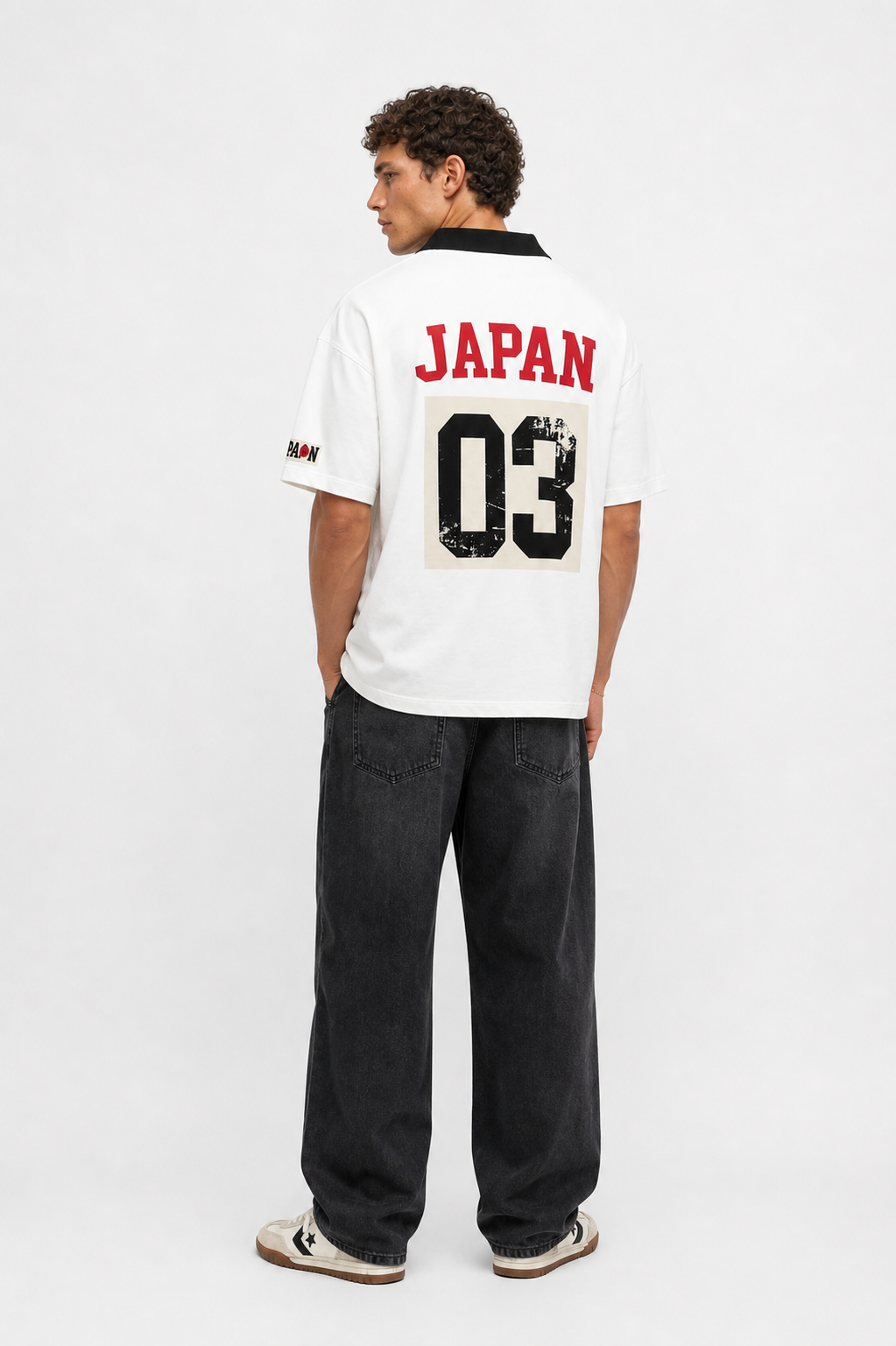 Japan Oversized T-Shirt Ecru