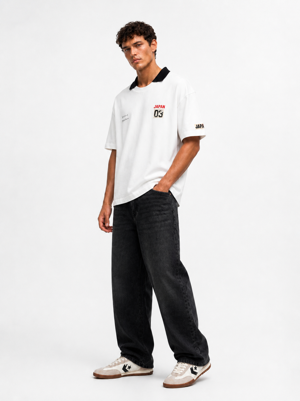 Japan Oversized T-Shirt Ecru