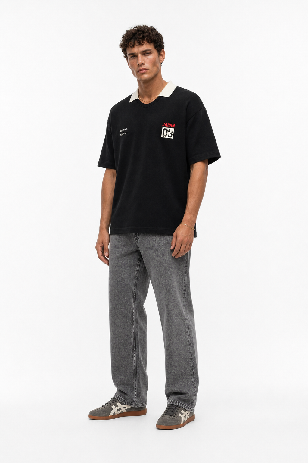 Japan Oversized T-Shirt Black