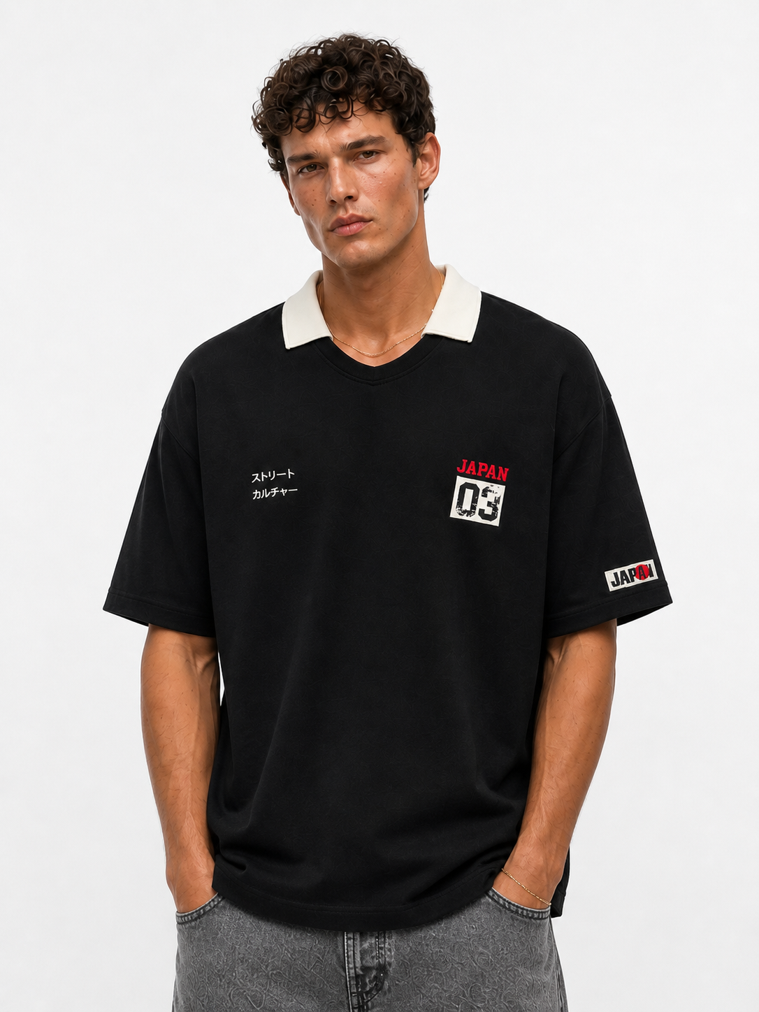 Japan Oversized T-Shirt Black