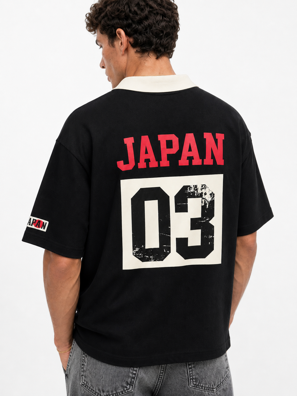 Japan Oversized T-Shirt Black