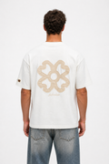 Fleur Oversized T-Shirt Ecru