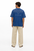 FFB Washed Oversized T-Shirt Navy
