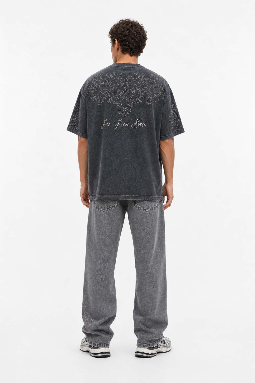 FFB Washed Oversized T-Shirt Black
