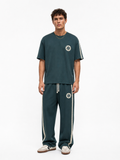 R Embroidered Regular Fit Tracksuit Petrol Blue