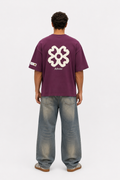 Fleur Oversized T-Shirt Cherry