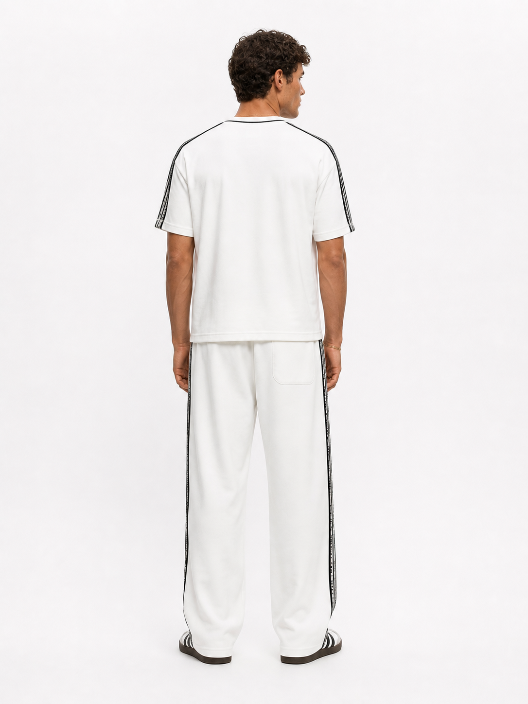 Originals Stripe Regular Fit Set Ecru