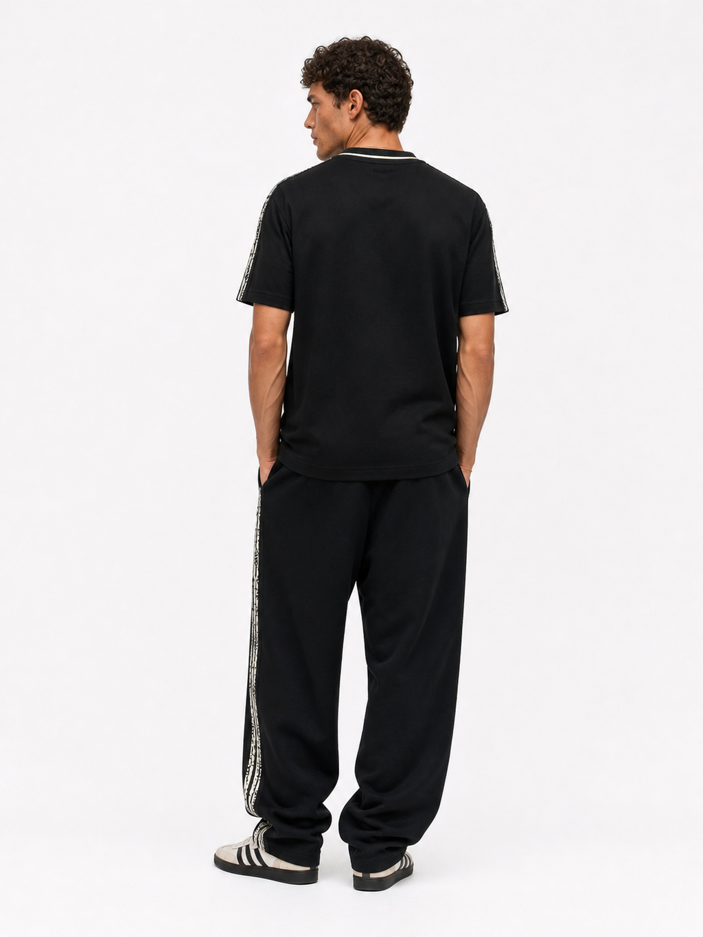 Originals Stripe Regular Fit Set Black