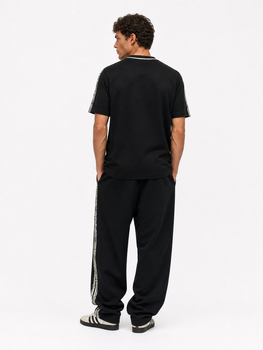 Originals Stripe Regular Fit Set Black