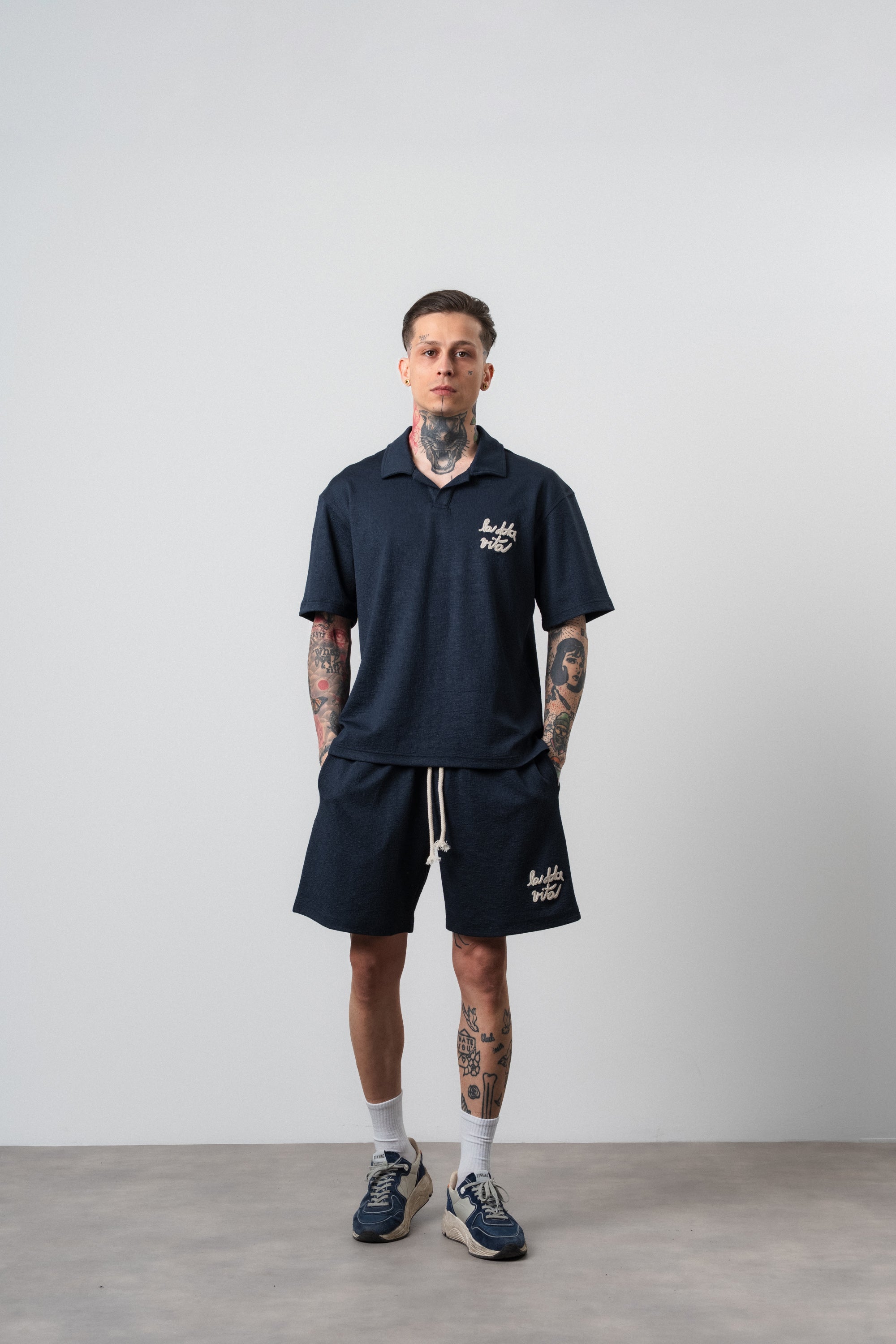 La Dolce Vita Regular Fit Set Navy