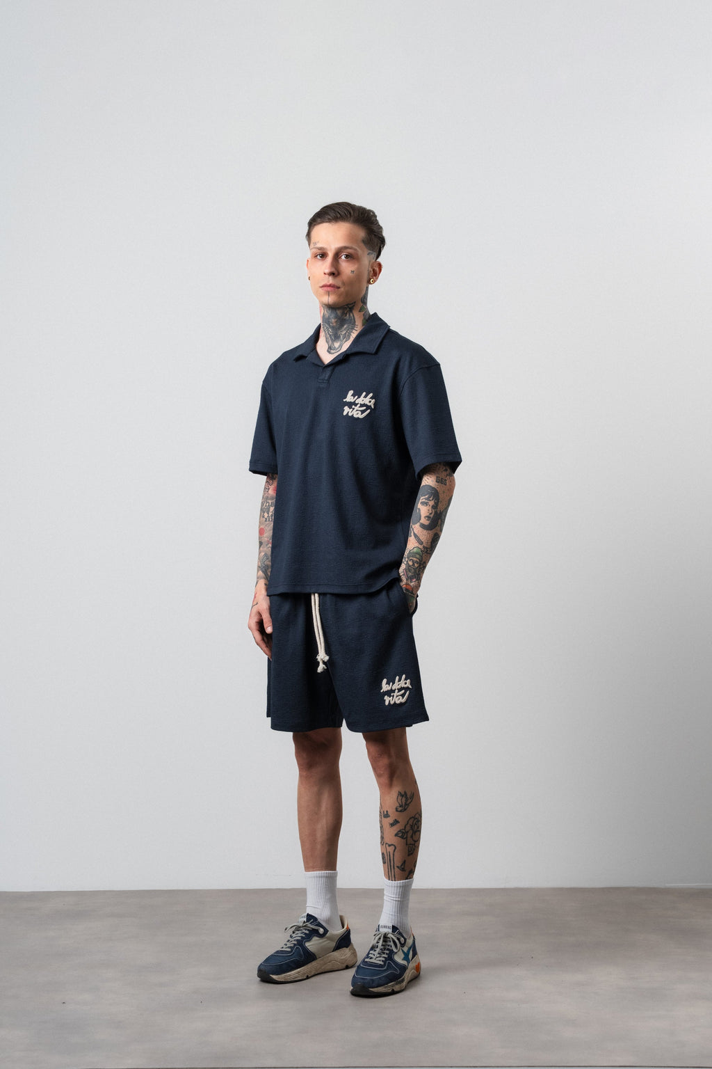 La Dolce Vita Regular Fit Set Navy