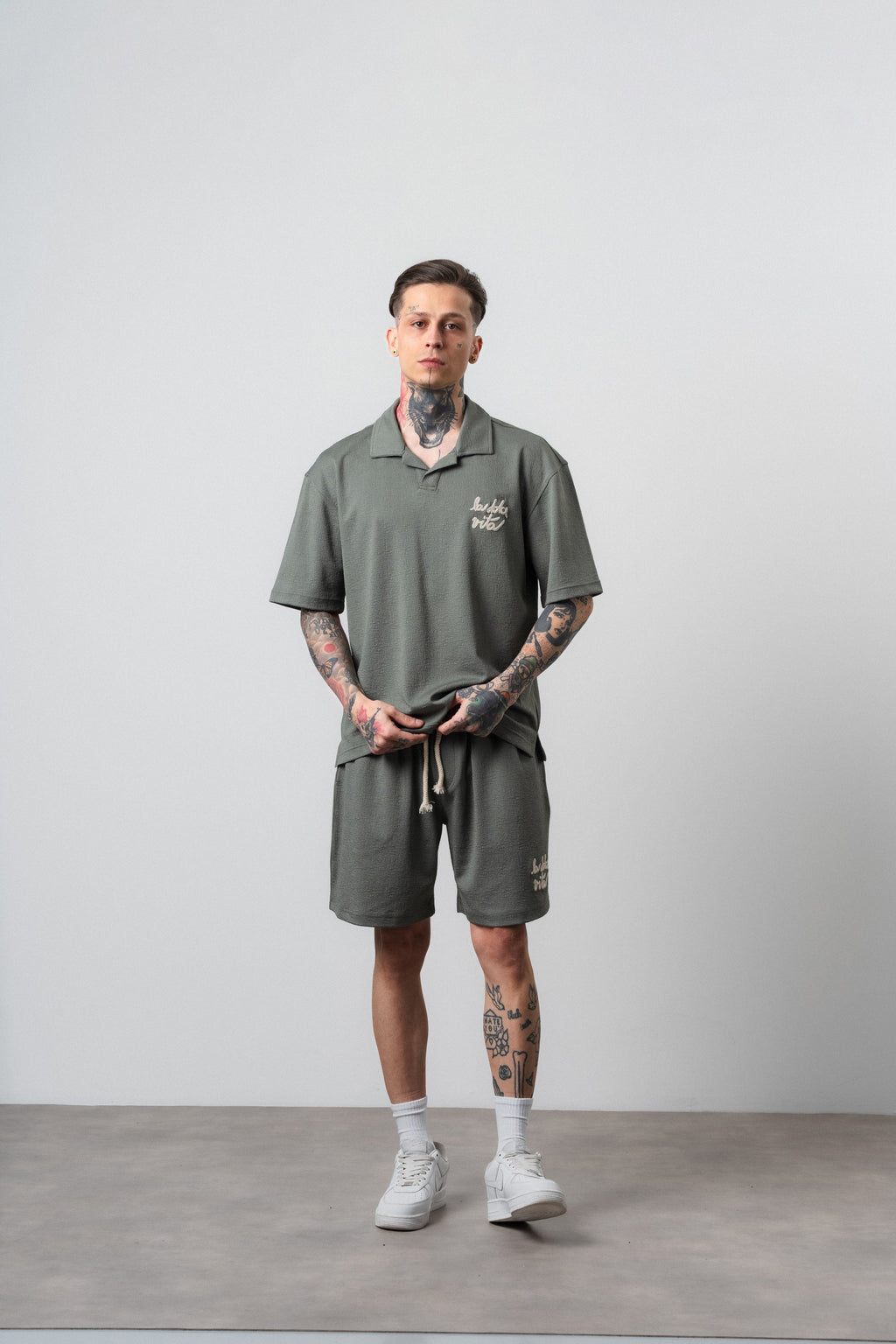 La Dolce Vita Regular Fit Set Khaki