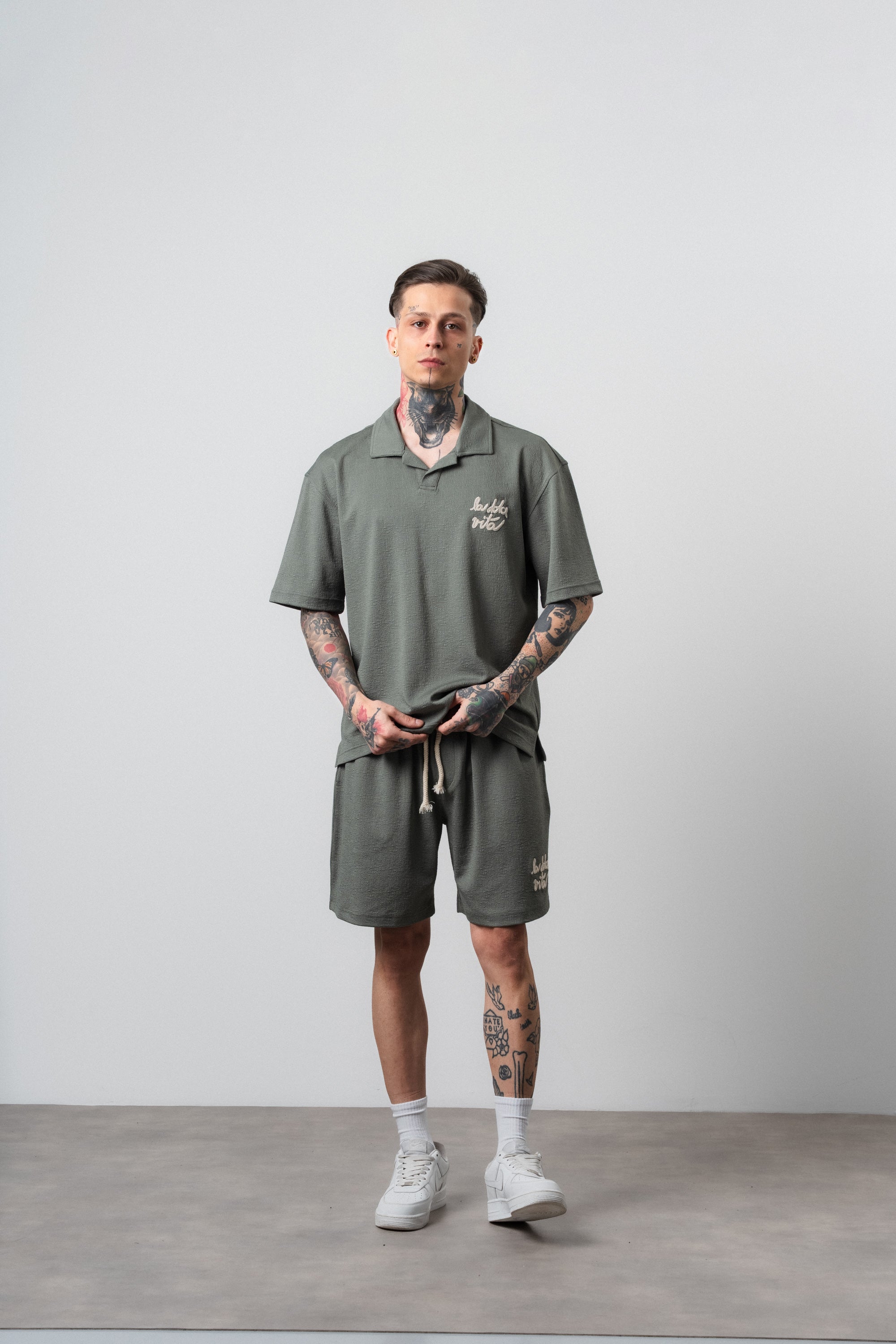 La Dolce Vita Regular Fit Set Khaki
