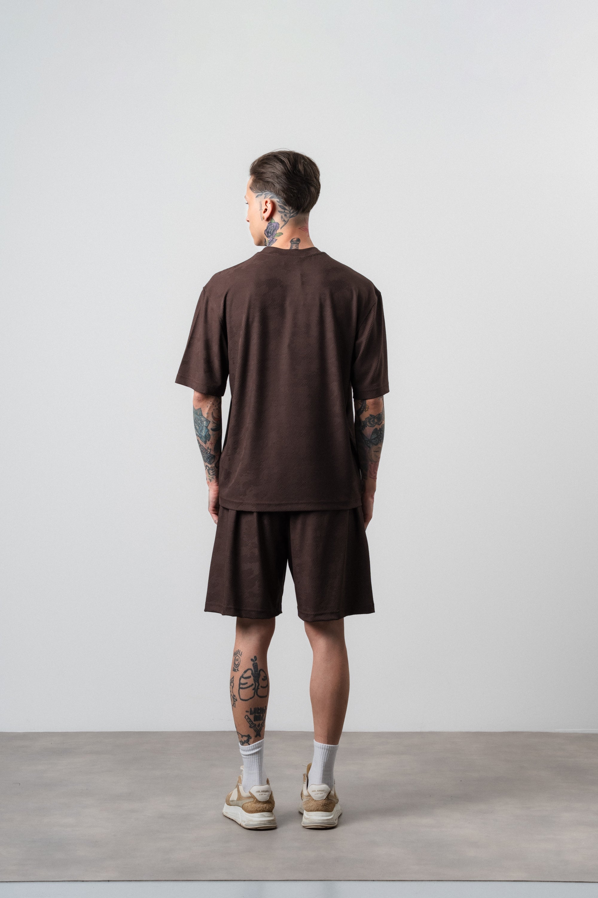 Route 07 Regular Fit Set Brown
