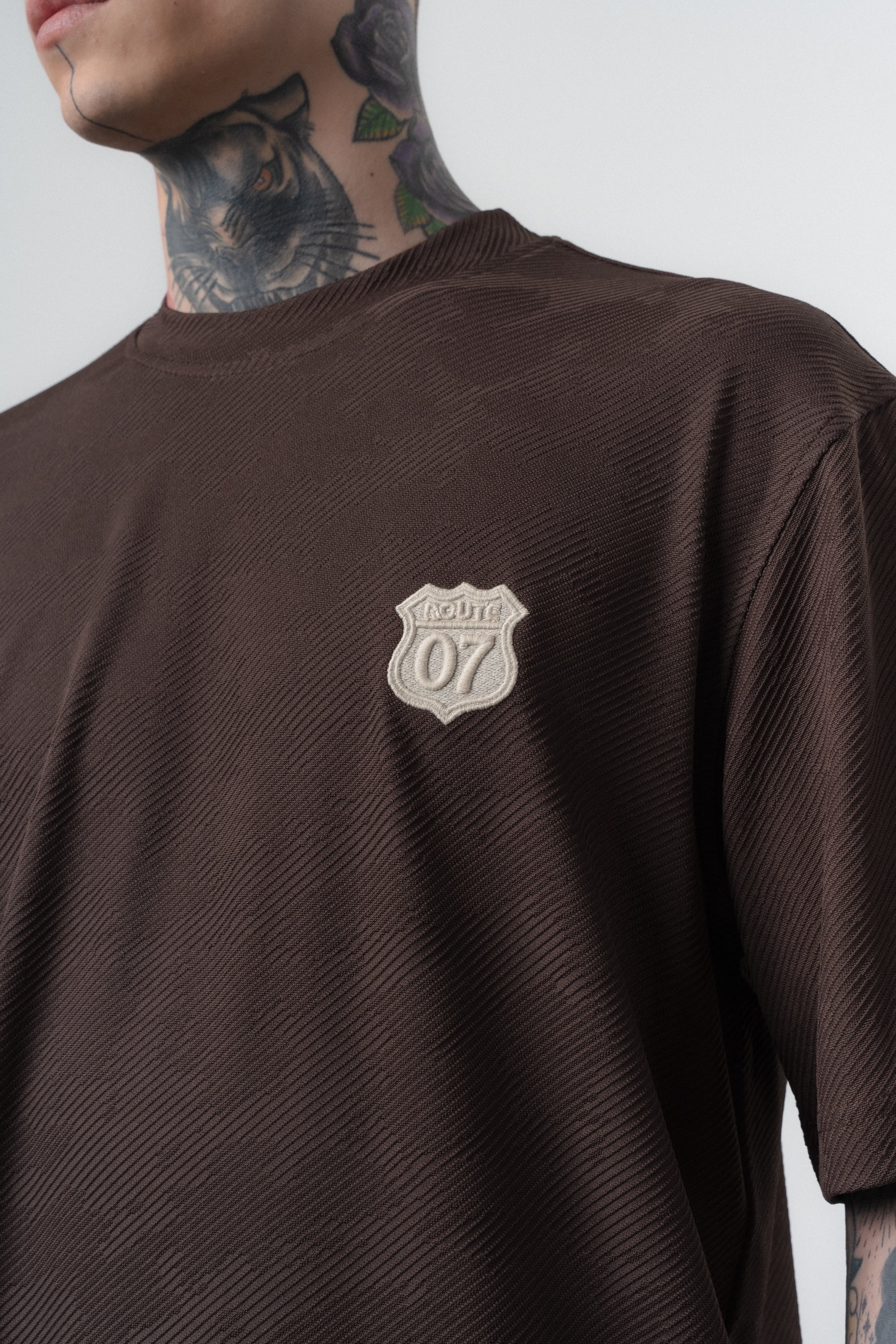 Route 07 Regular Fit Set Brown