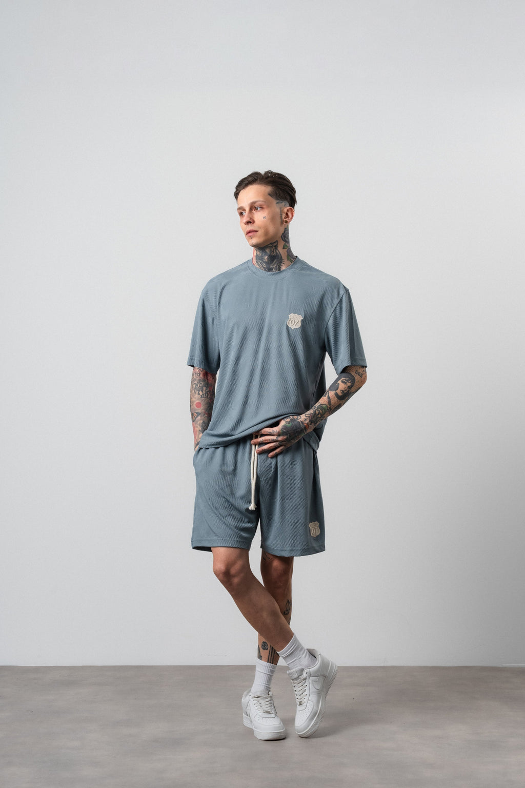 Route 07 Regular Fit Set Gray