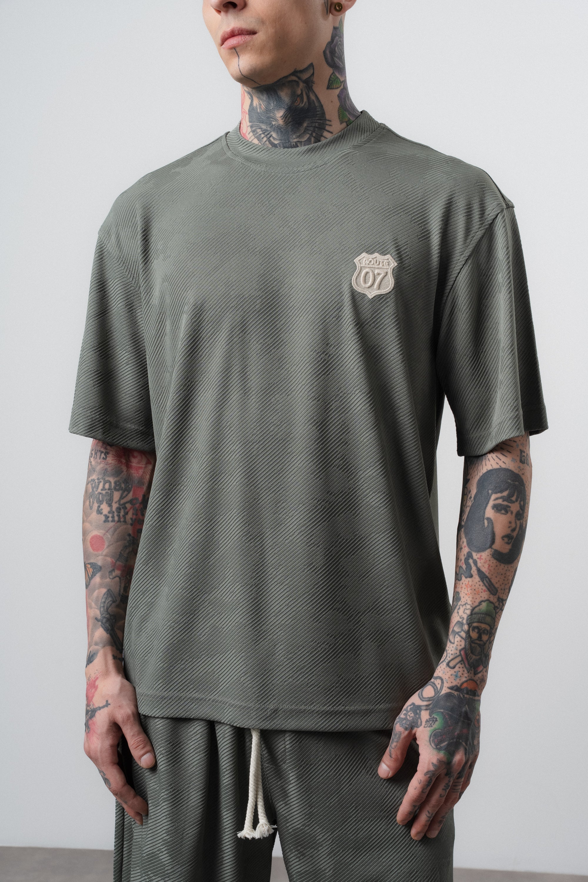 Route 07 Regular Fit Set Khaki