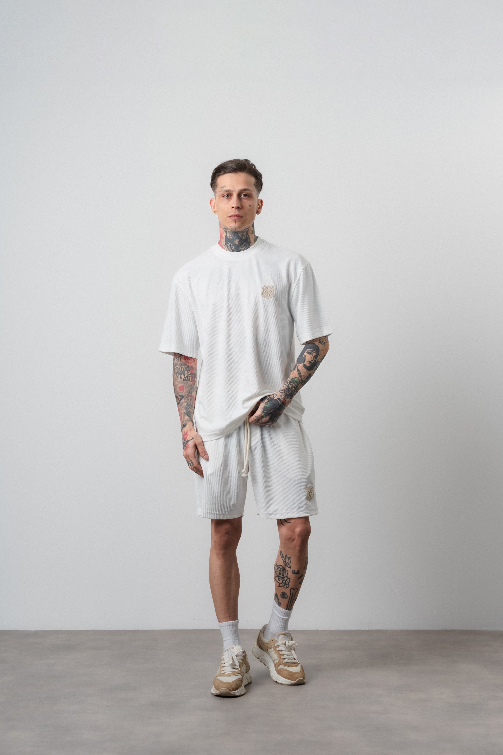 Route 07 Regular Fit Set Ecru