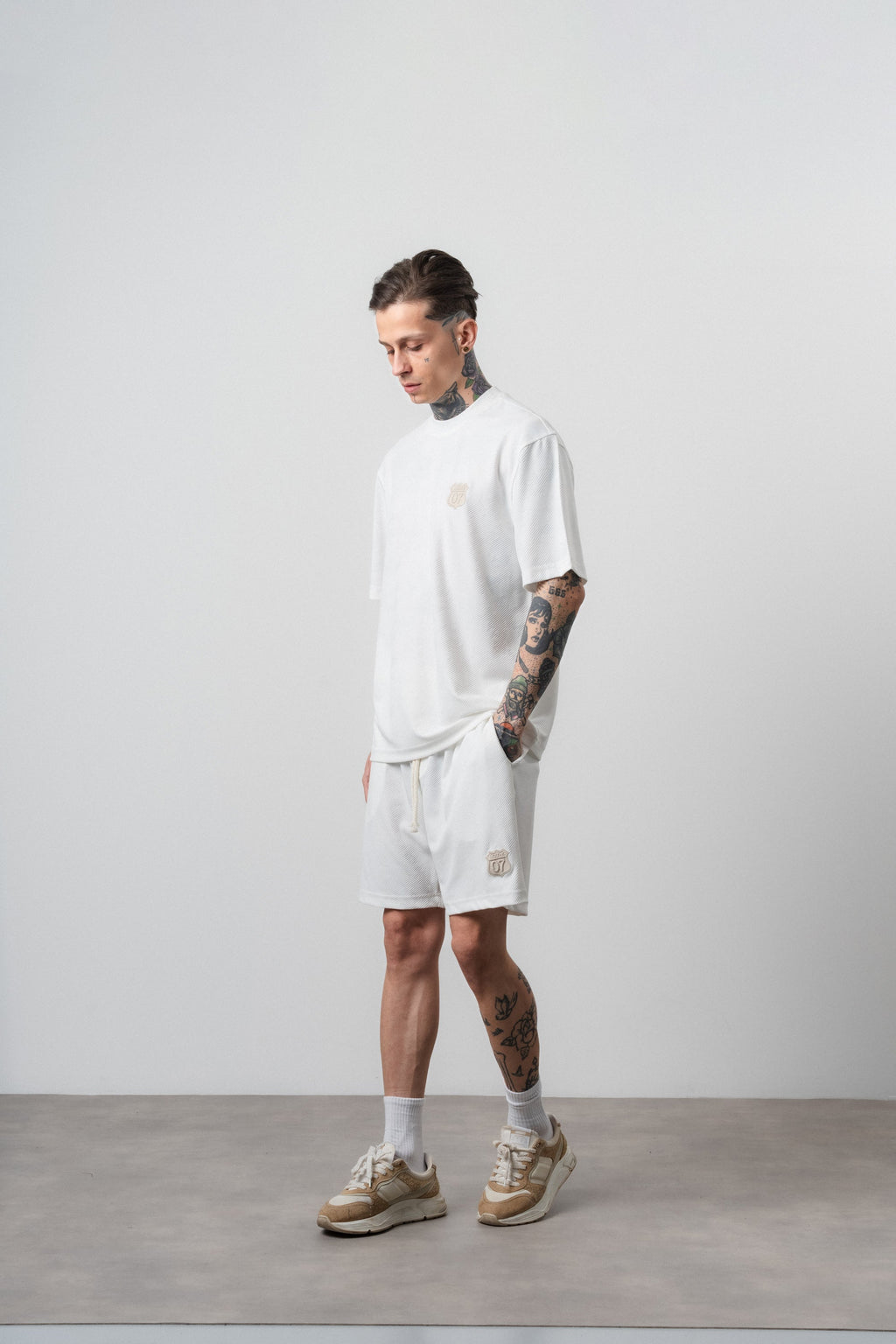 Route 07 Regular Fit Set Ecru