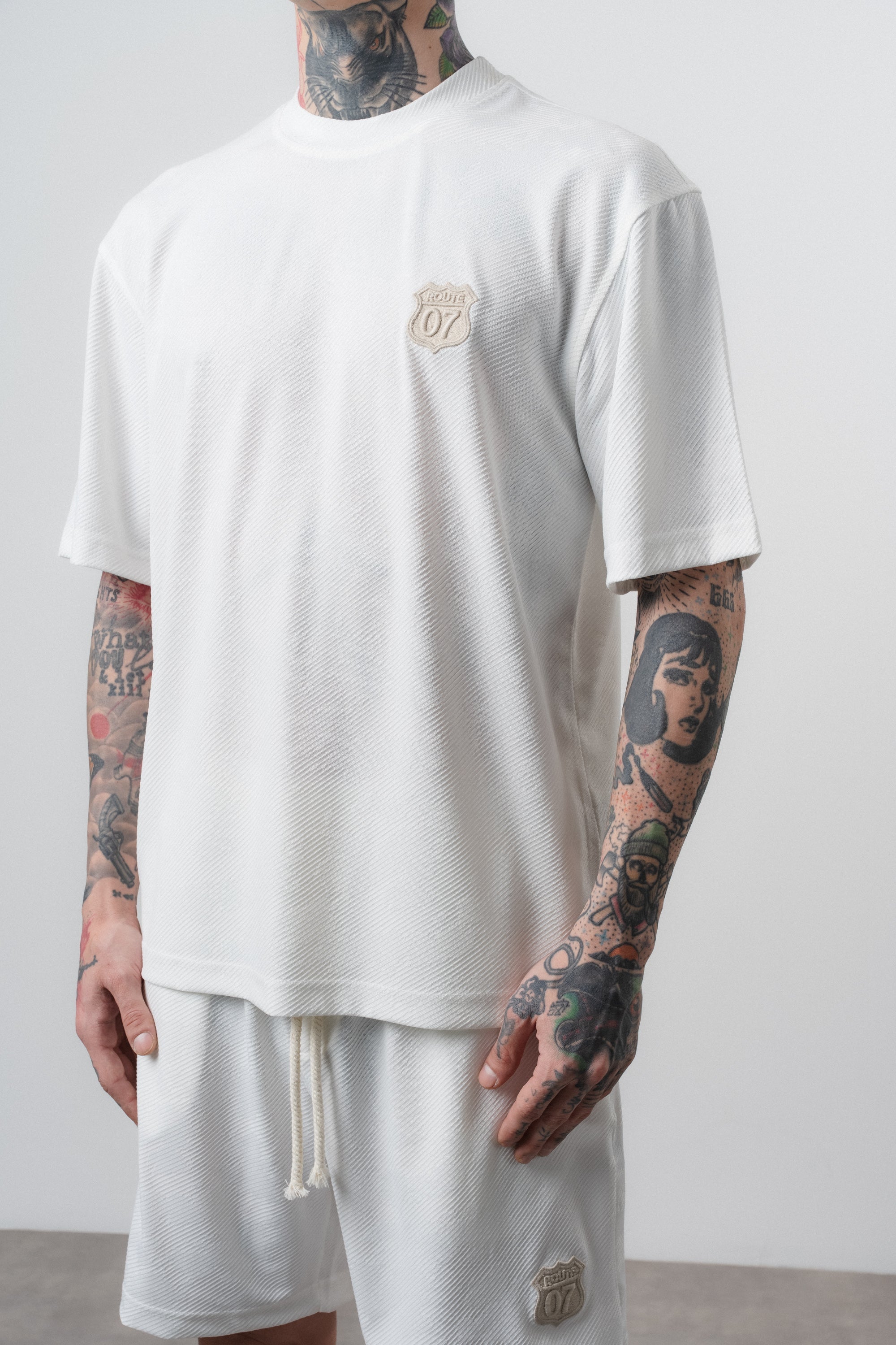 Route 07 Regular Fit Set Ecru