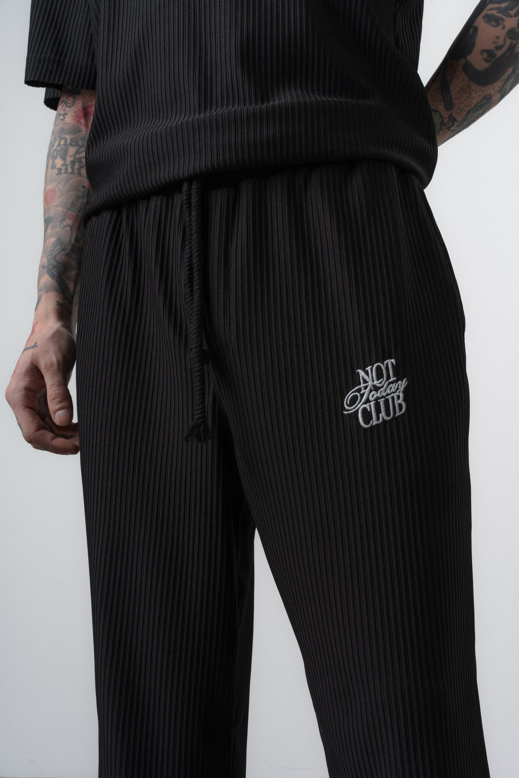 Not Today Club Regular Fit Tracksuit Black