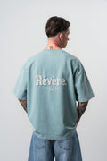 Revere Washed Oversized T-Shirt Blue