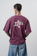 Saint Washed Oversized T-Shirt Cherry