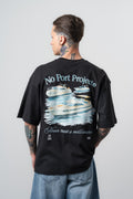 No Port Oversized T-Shirt Black
