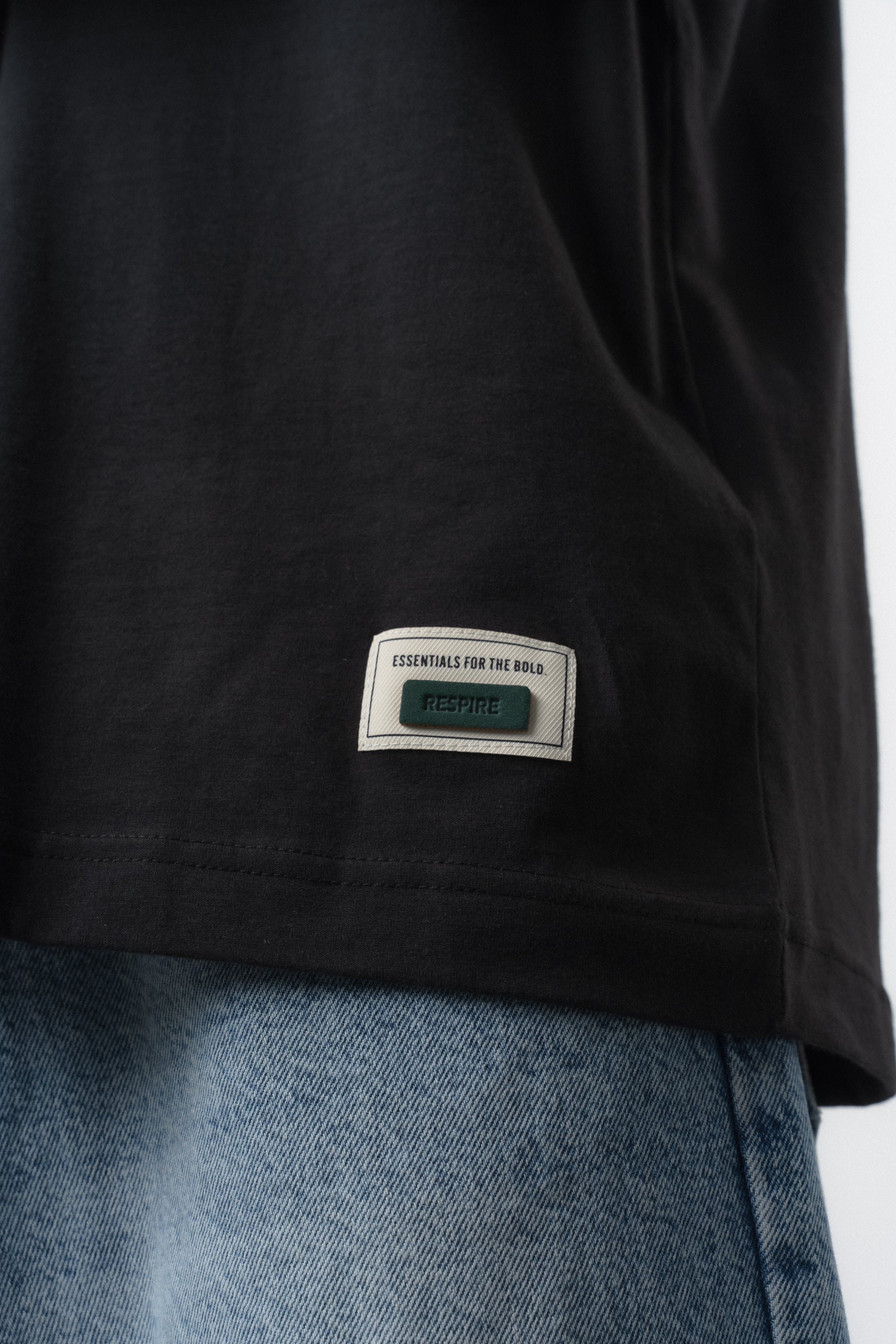 No Port Oversized T-Shirt Black