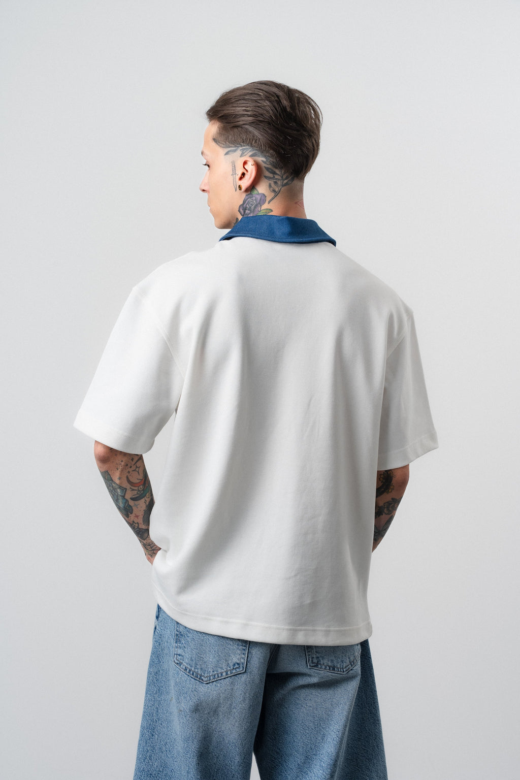 Origin Regular Fit Polo T-Shirt Ecru