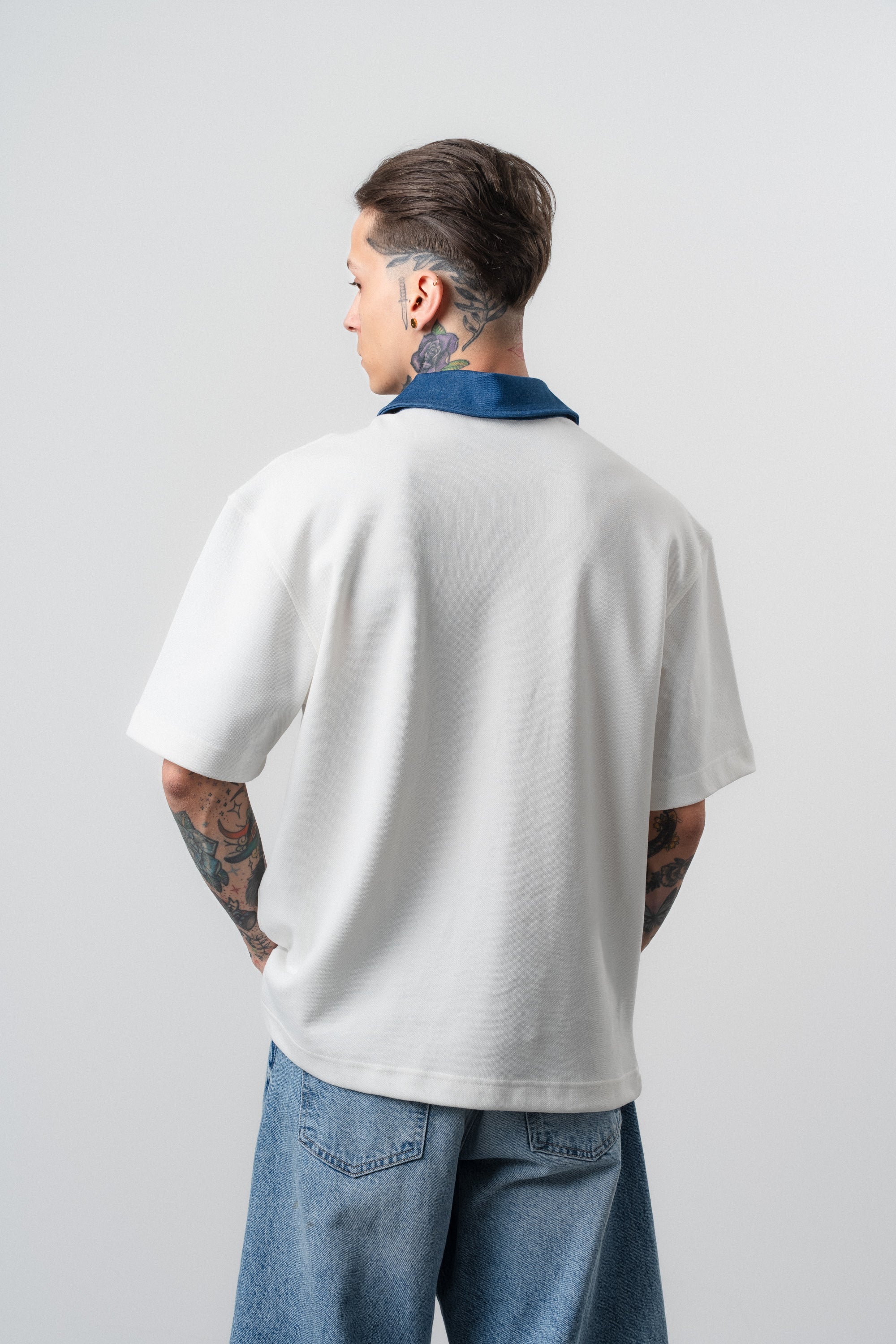 Origin Regular Fit Polo T-Shirt Ecru