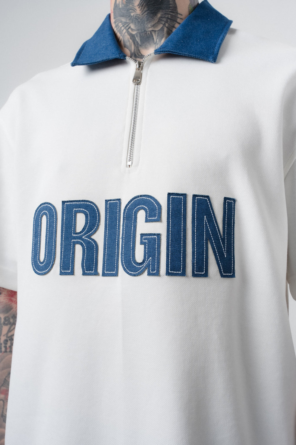 Origin Regular Fit Polo T-Shirt Ecru