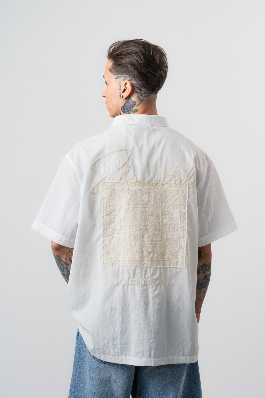 Elementals Oversized Shirt Ecru