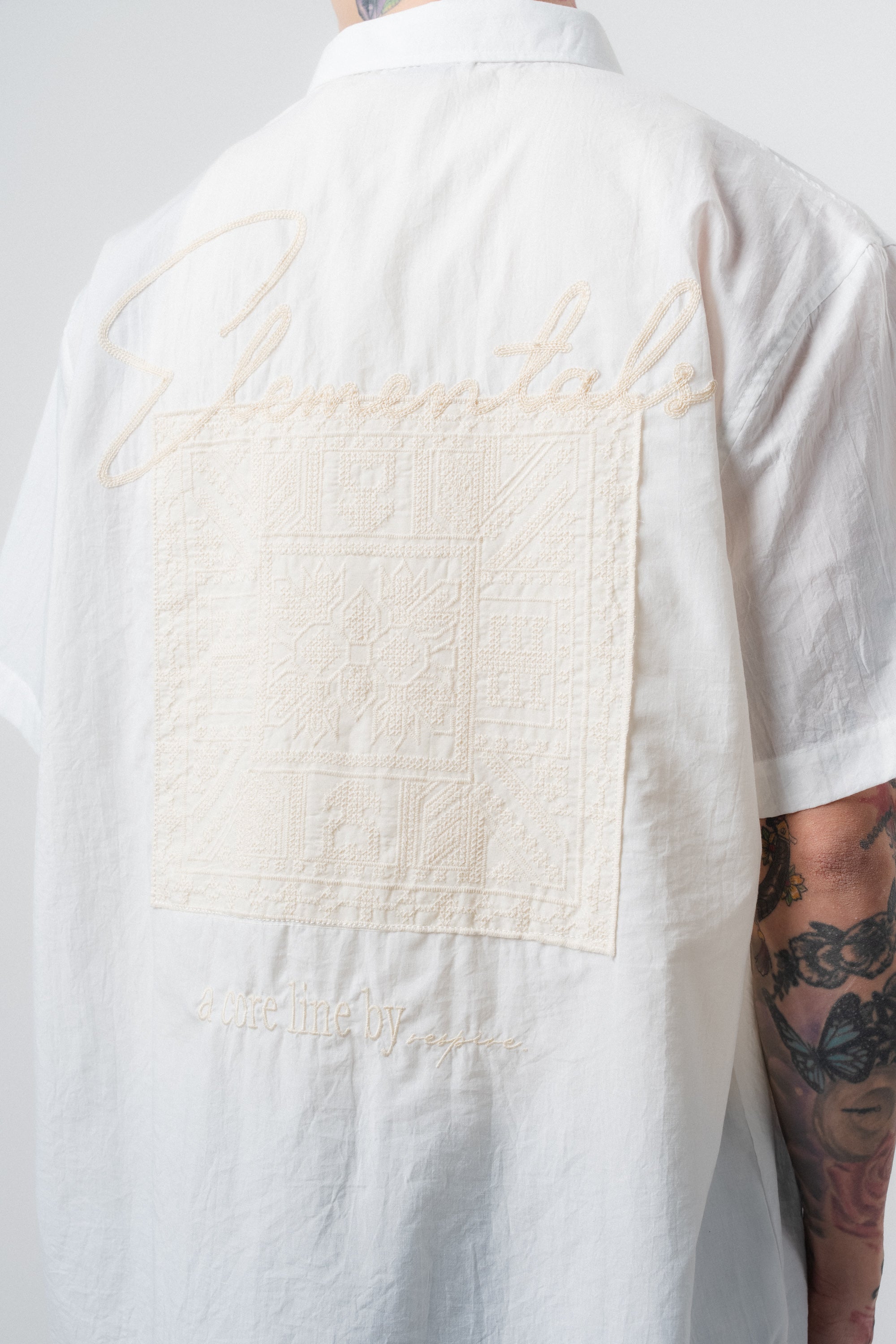 Elementals Oversized Shirt Ecru