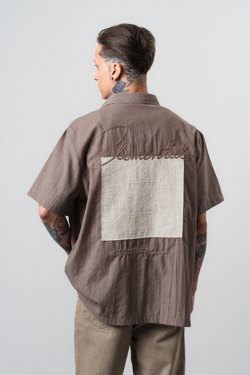Elementals Oversized Shirt Mink