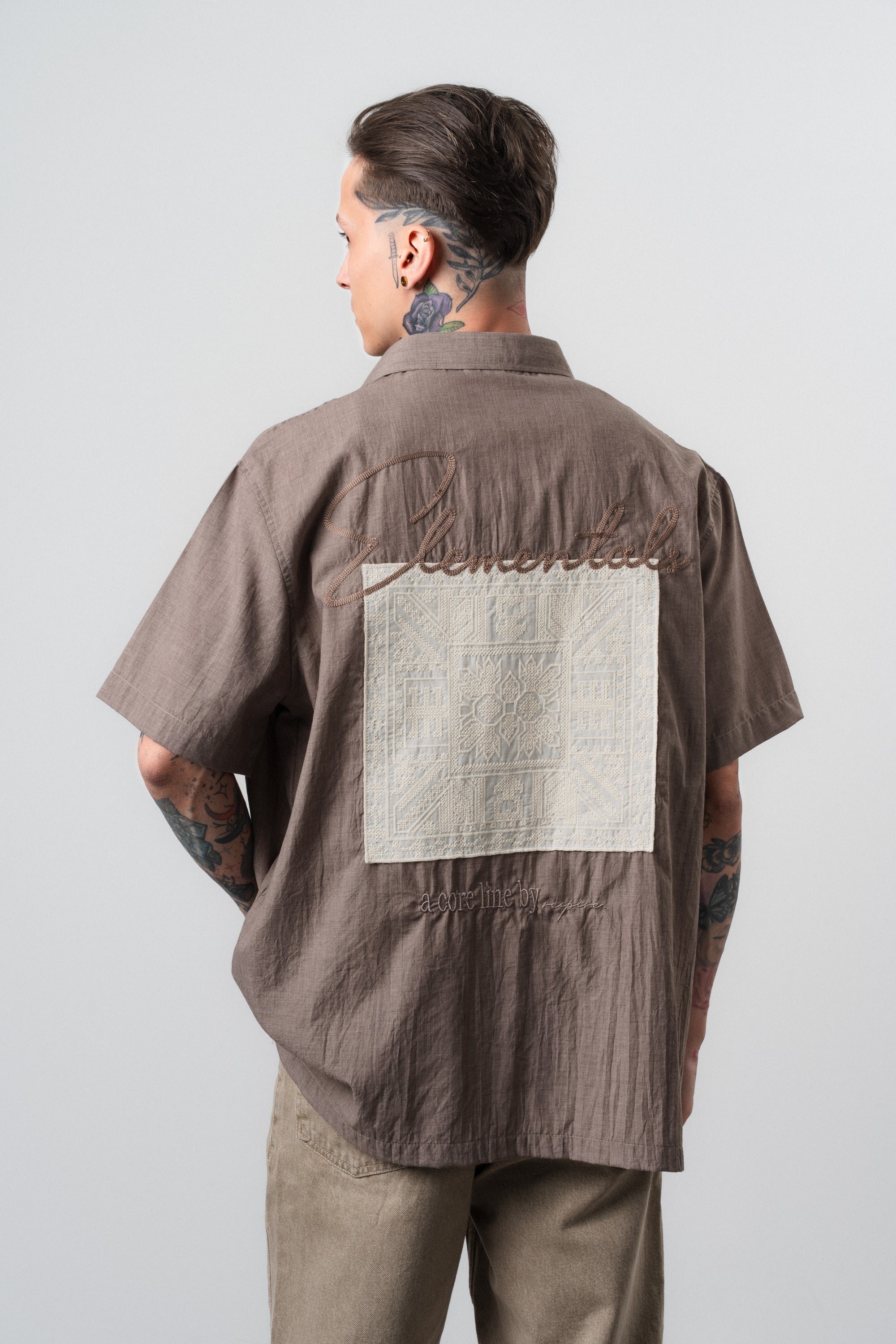 Elementals Oversized Shirt Mink