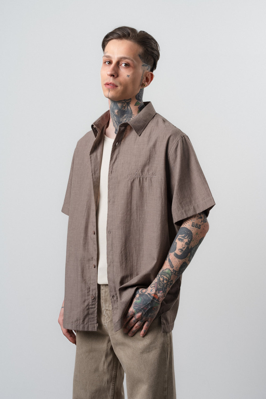 Elementals Oversized Shirt Mink