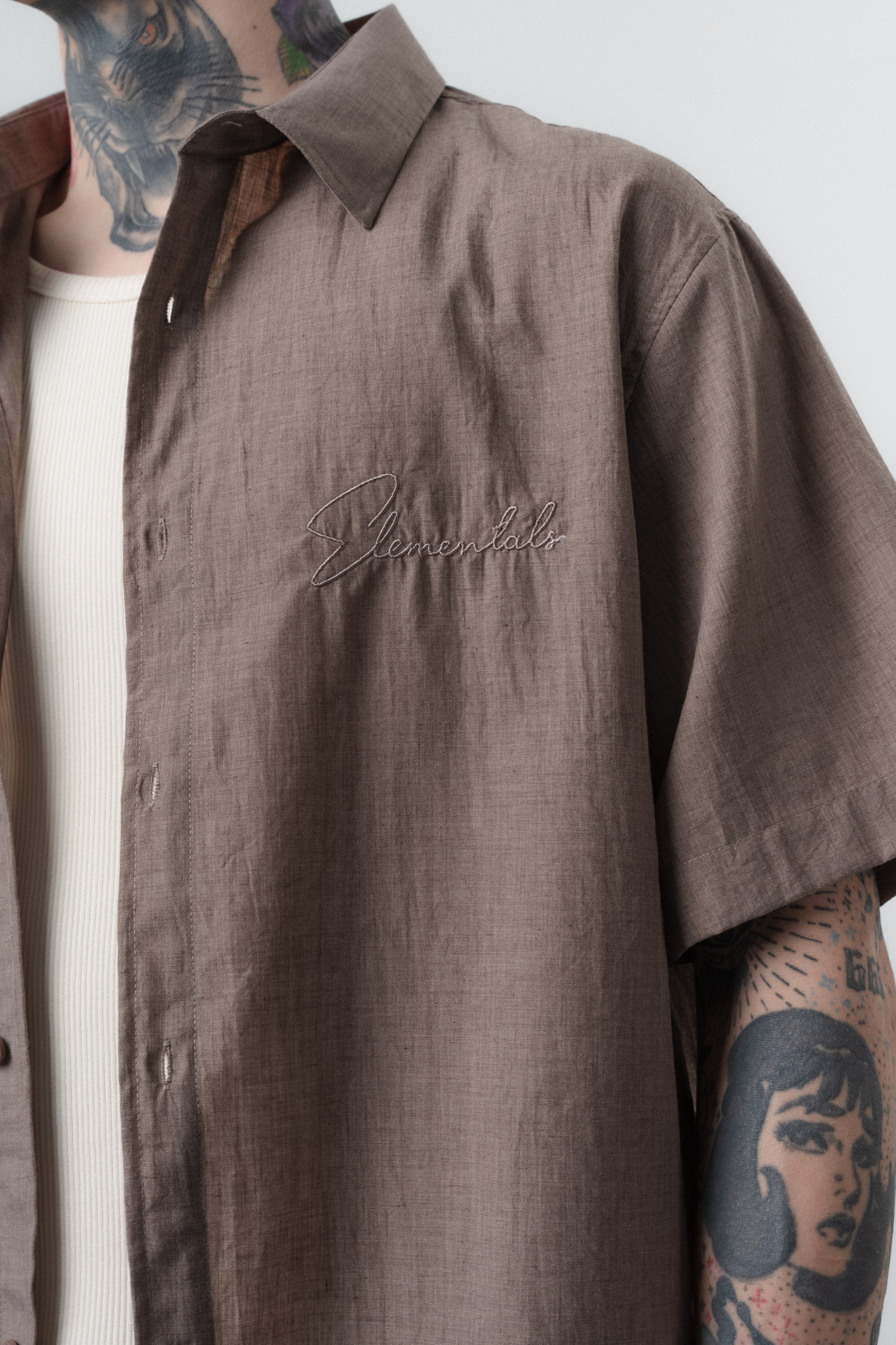Elementals Oversized Shirt Mink