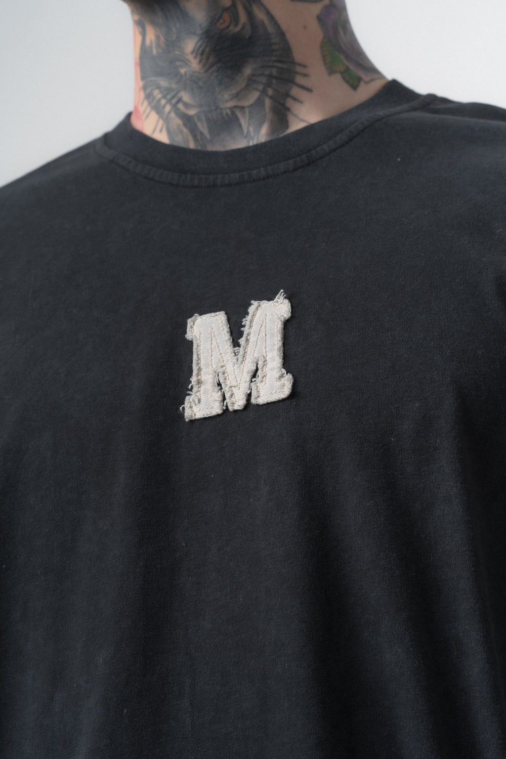 Mercy Washed Oversized T-Shirt Black