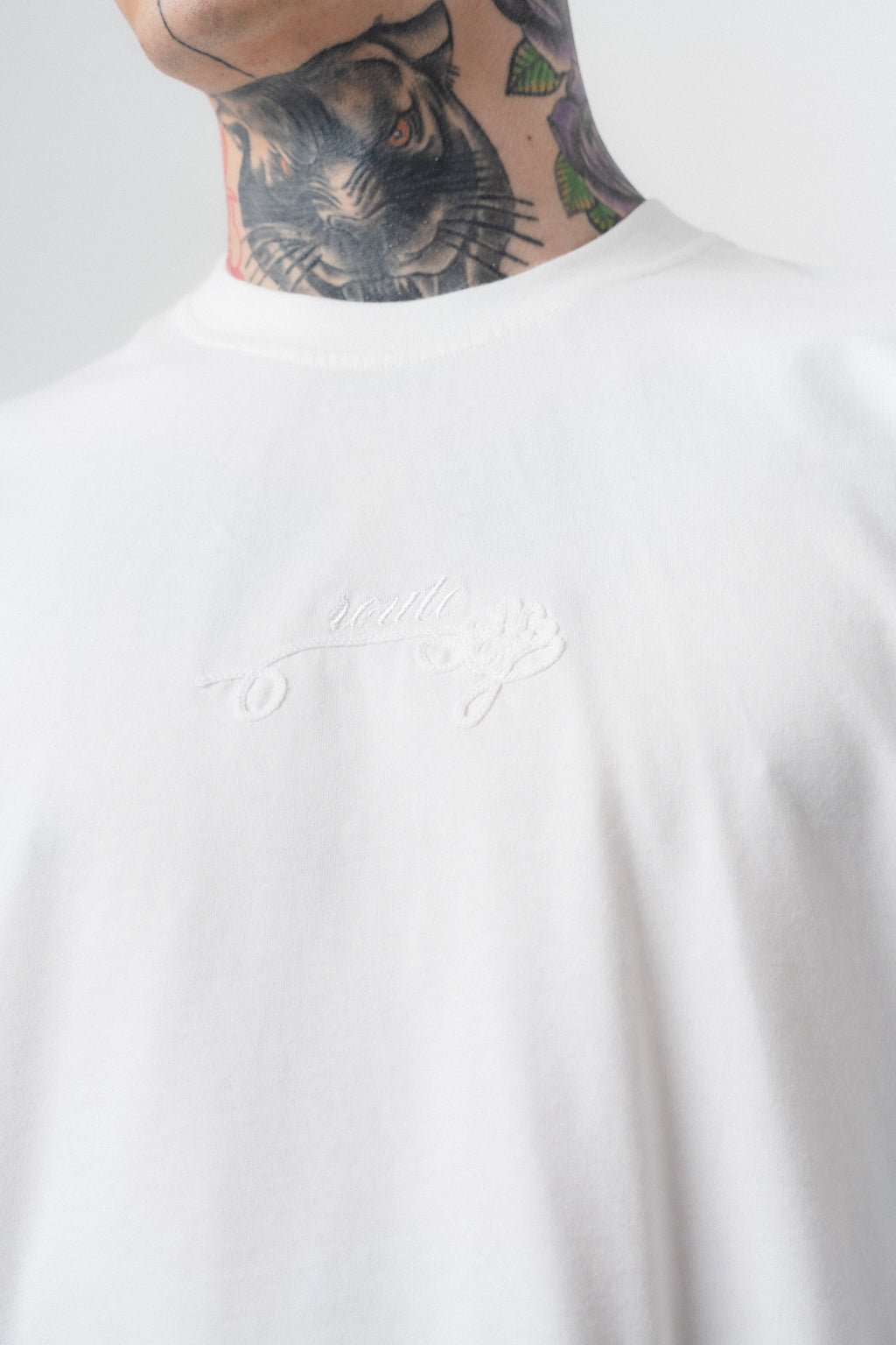 Route Oversized T-Shirt Ecru