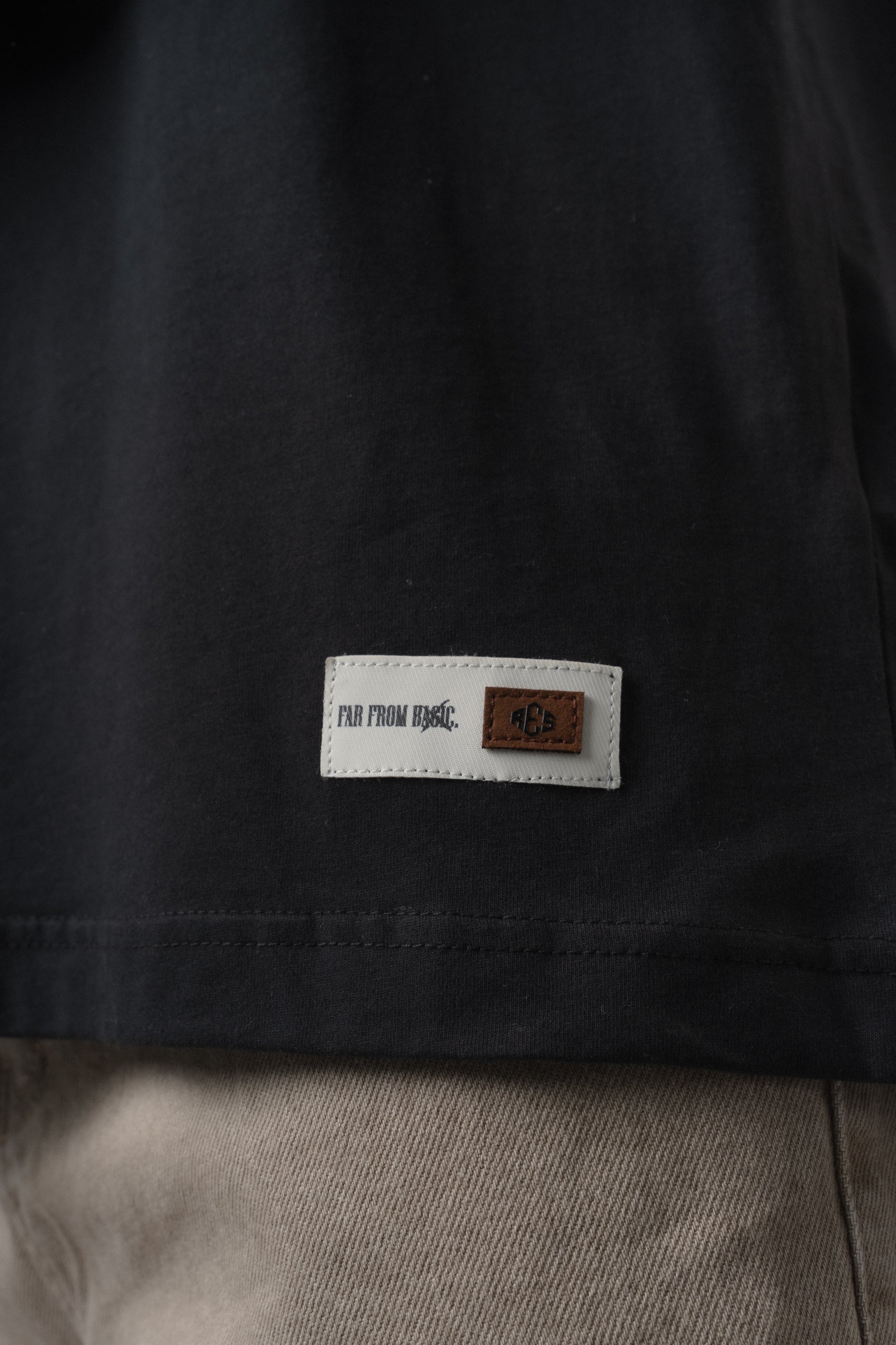 Private Oversized T-Shirt Black