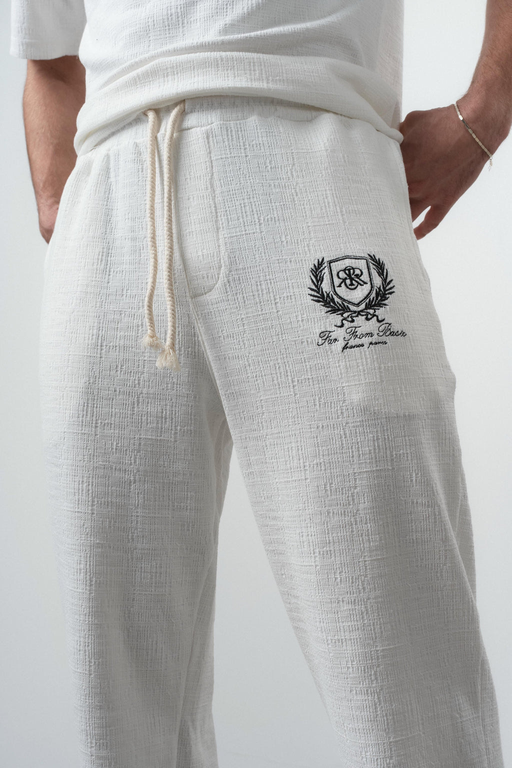 FFB Regular Fit Tracksuit Ecru
