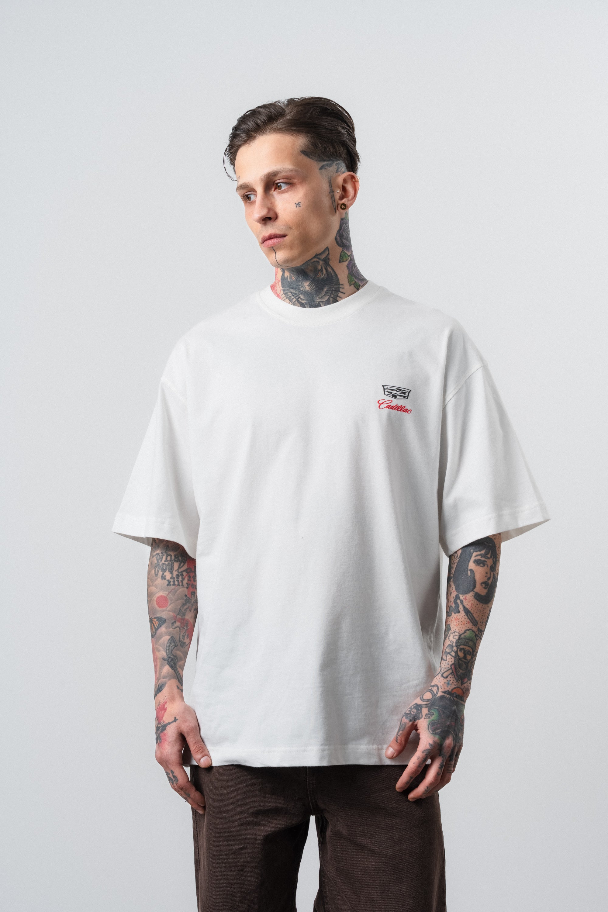 Cadillac Oversized T-Shirt Ecru