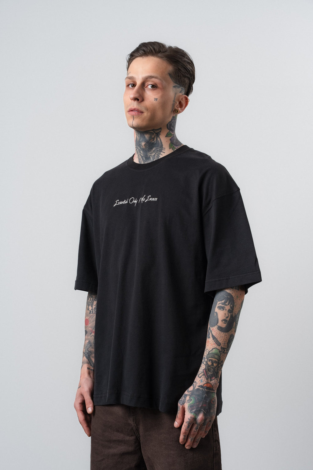 Essential Oversized T-Shirt Black