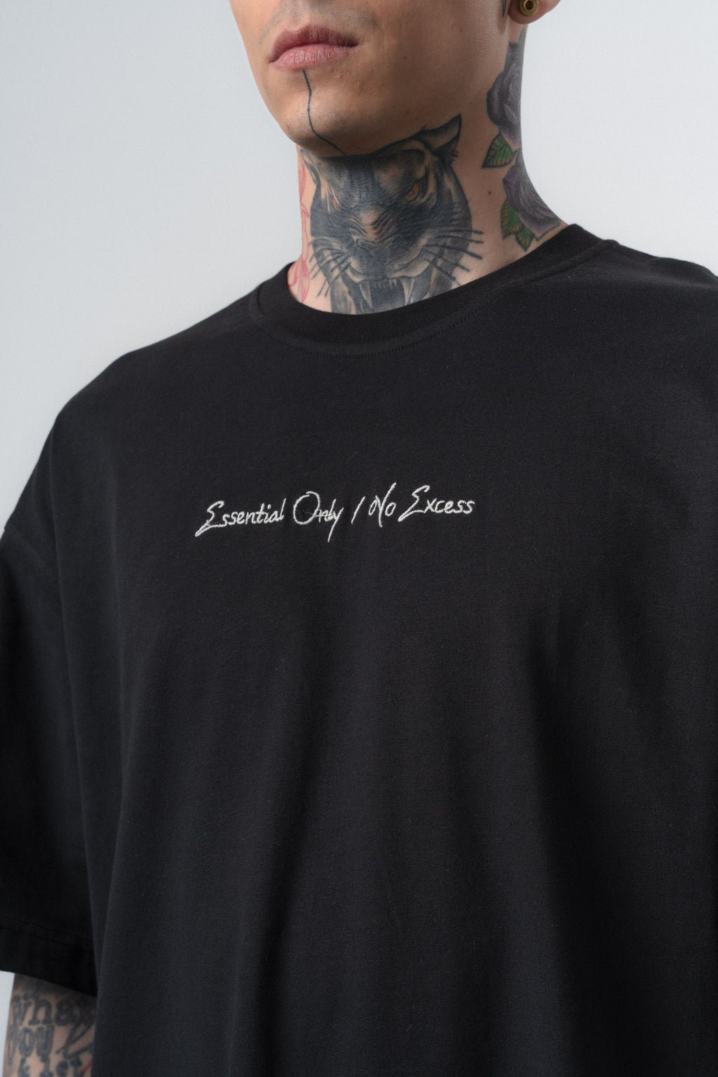 Essential Oversized T-Shirt Black