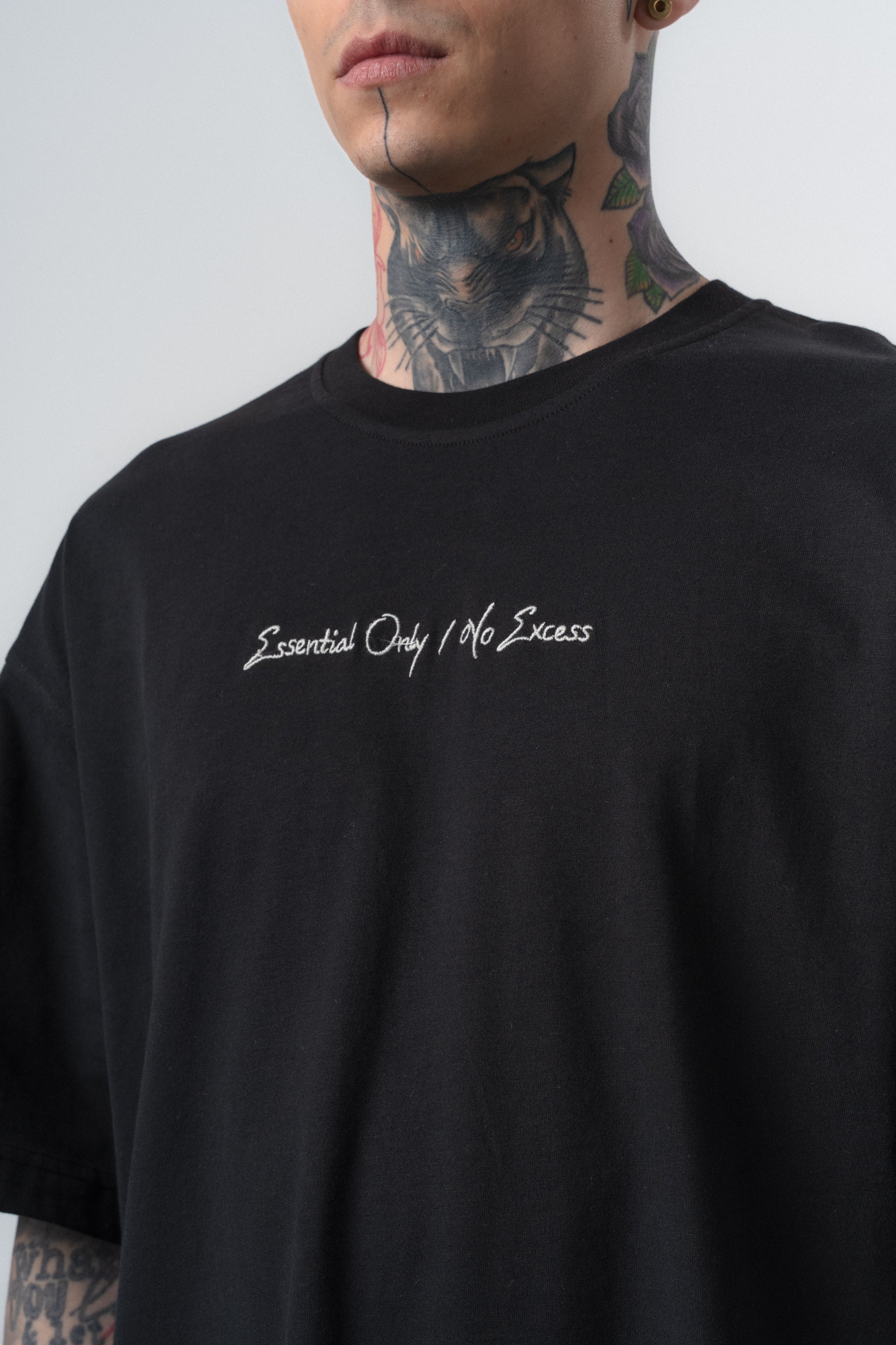 Essential Oversized T-Shirt Black