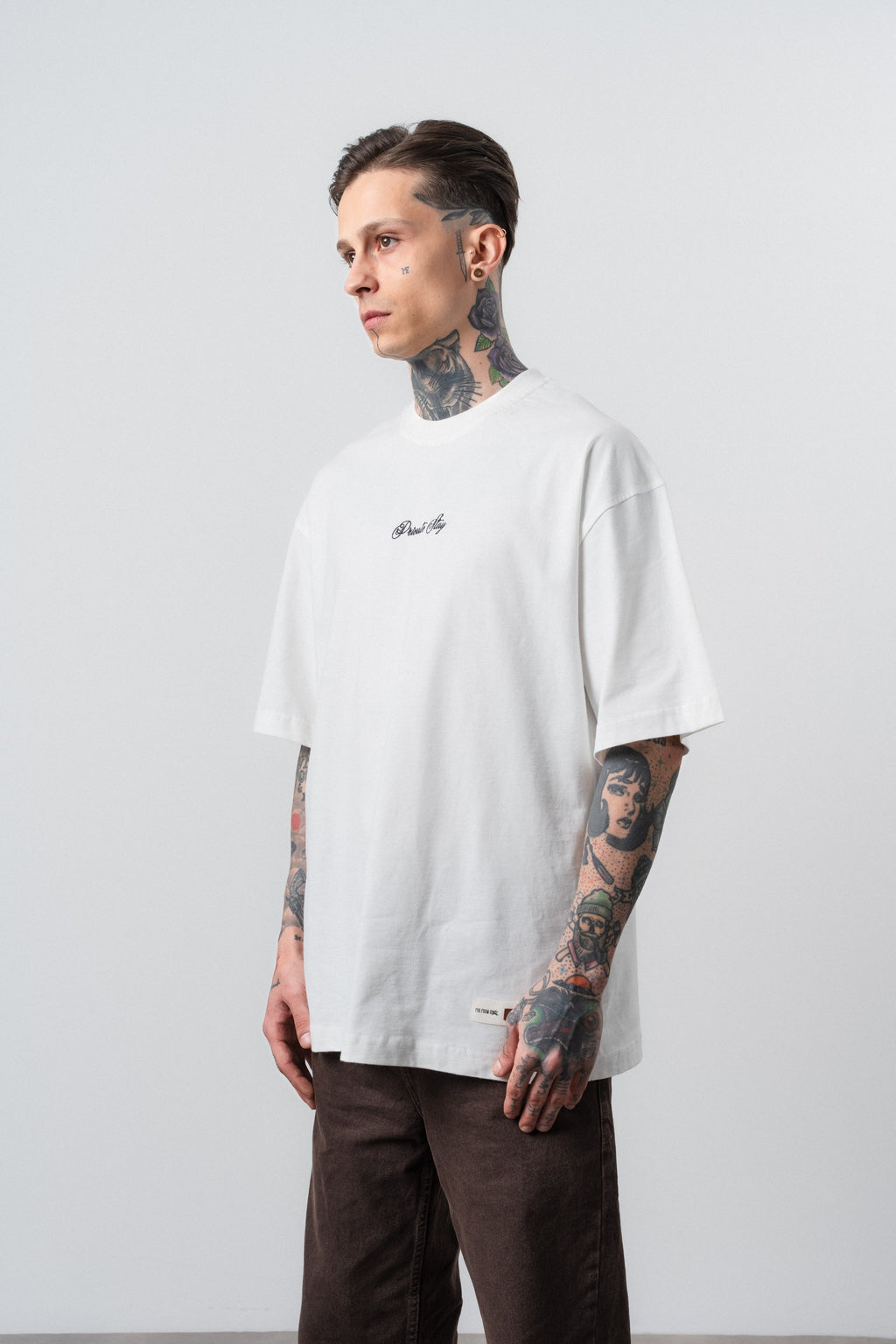Private Oversized T-Shirt Ecru