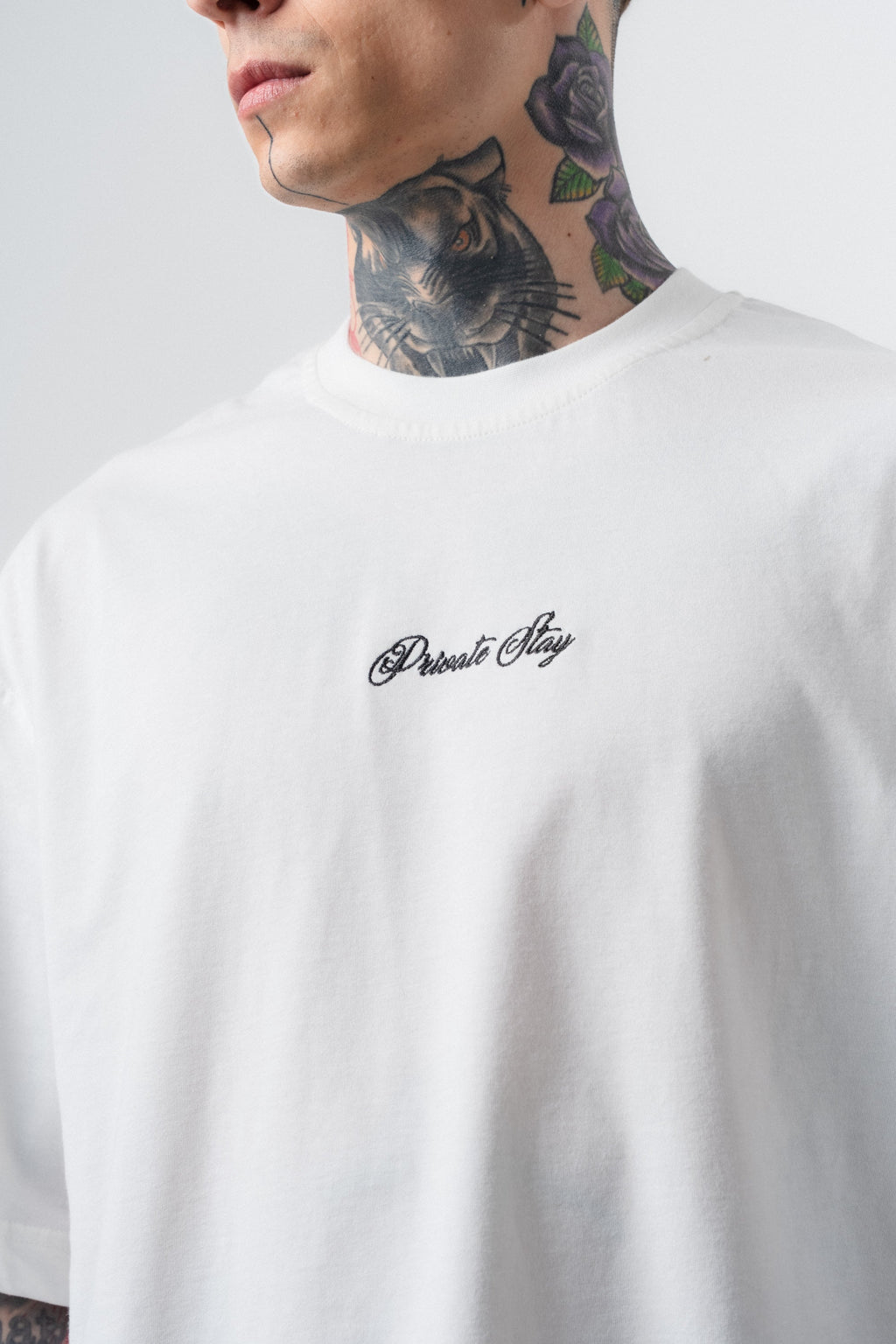 Private Oversized T-Shirt Ecru