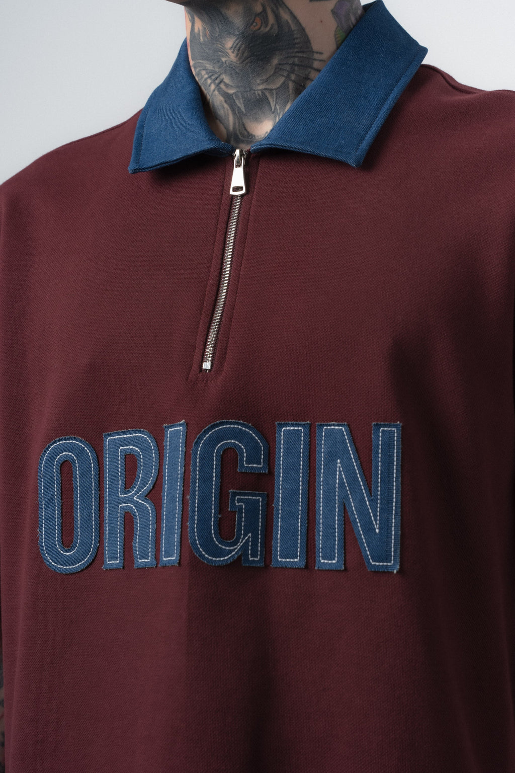 Origin Regular Fit Polo T-Shirt Burgundy